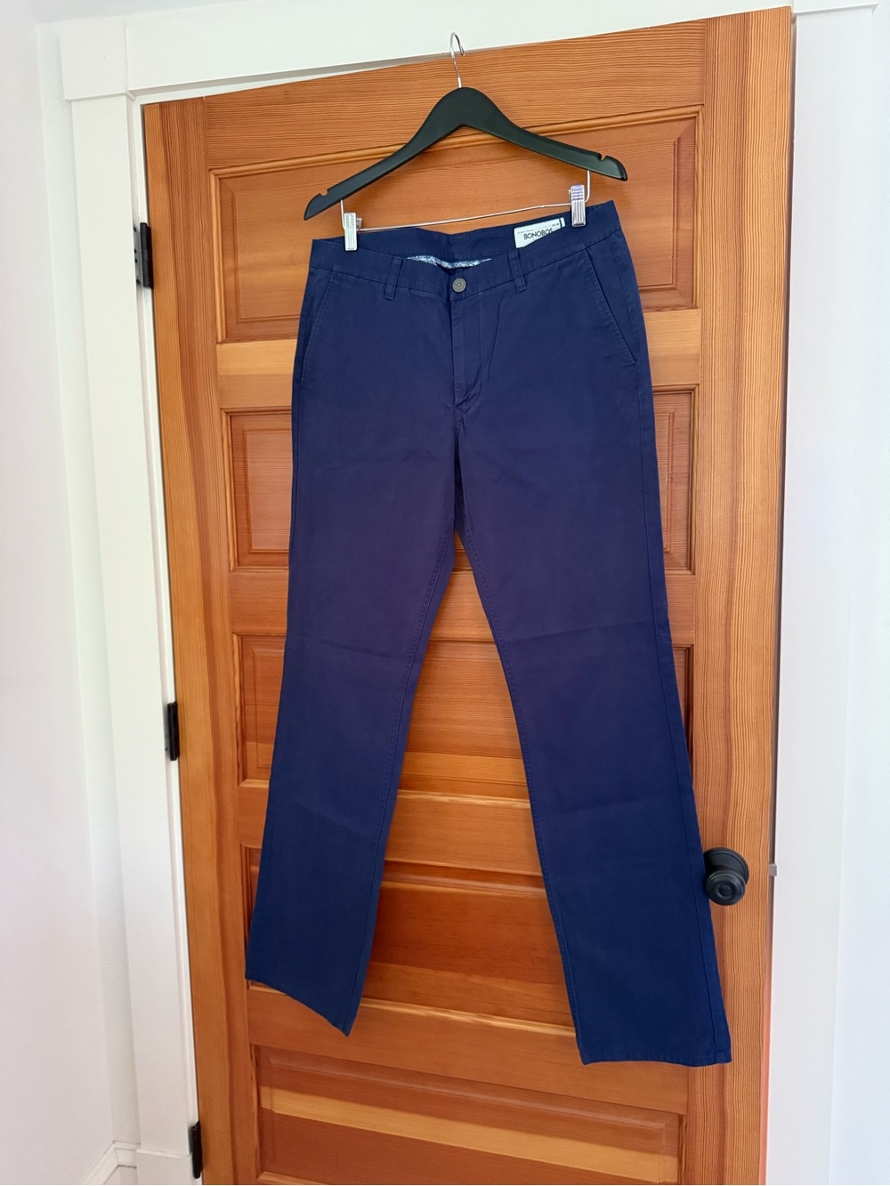 Bonobos Washed Chino Straight Fit - Navy -  35x36